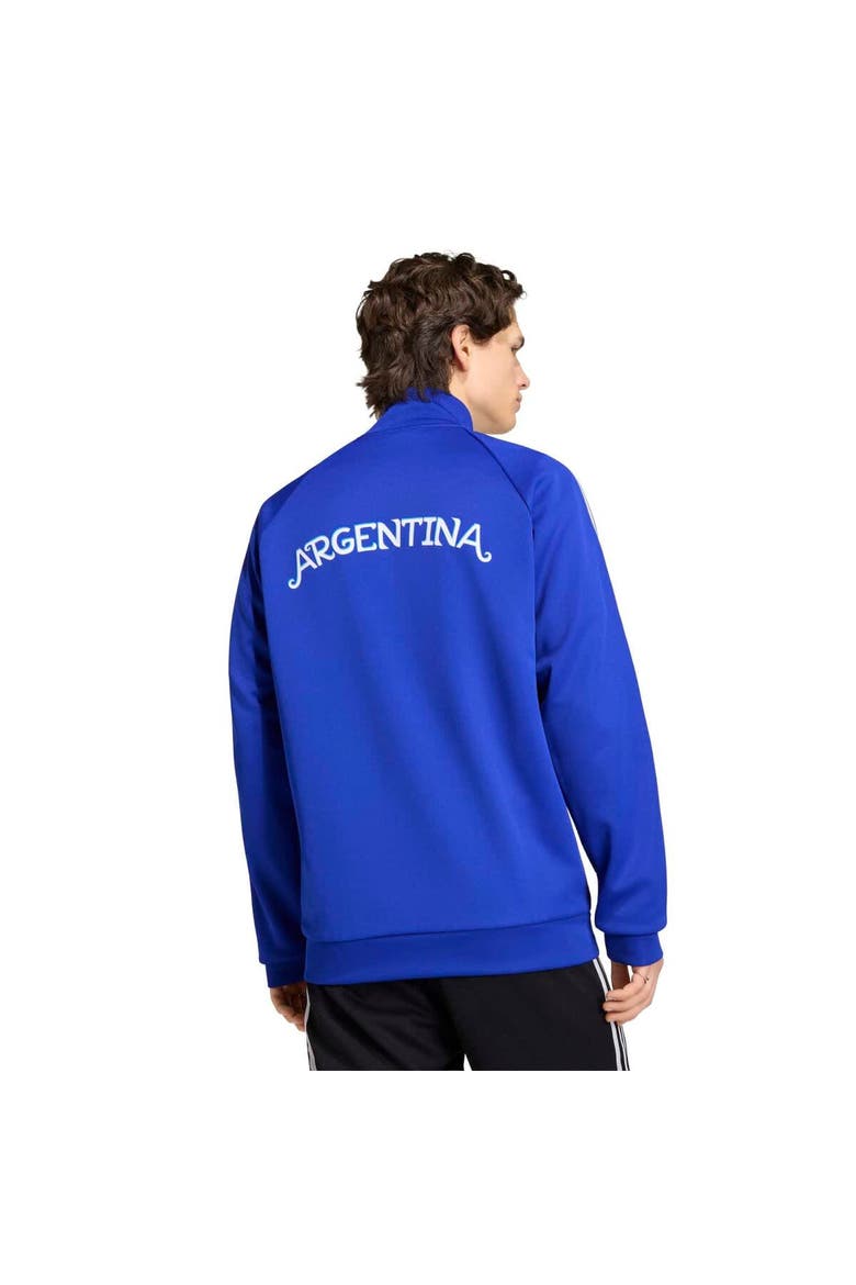 Men's adidas Blue Argentina National Team Originals Full-Zip Track Jacket, Alternate, color, Blue