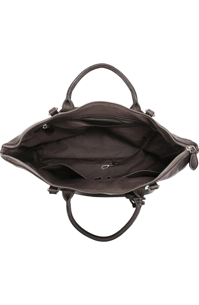 OLD TREND Crocus Genuine Leather Spacious Carryall Tote, Alternate, color, Grey