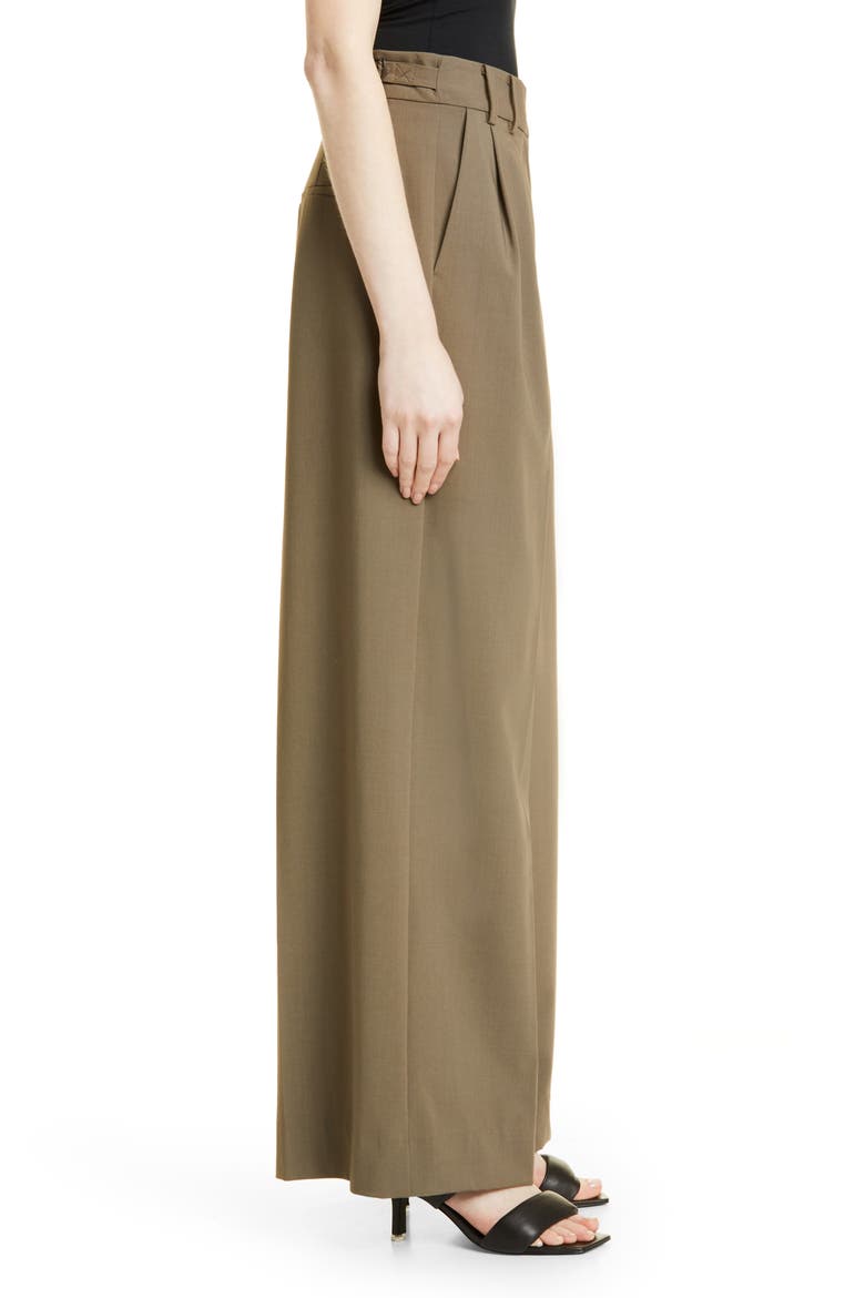 Kise Wide Leg Pants, Alternate, color, TARMAC ASPHALT