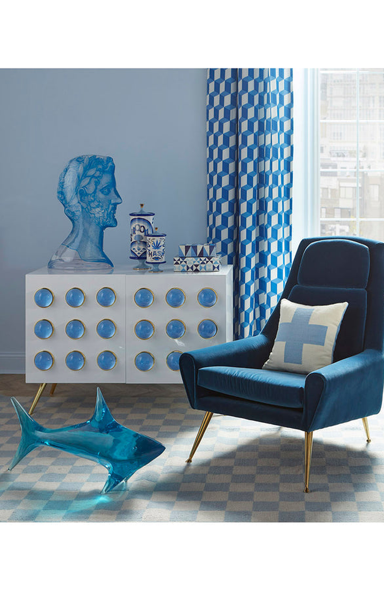 Jonathan Adler Acrylic Shark Sculpture, Alternate, color, 