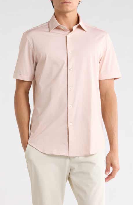 Bugatchi Short Sleeve Woven Shirt