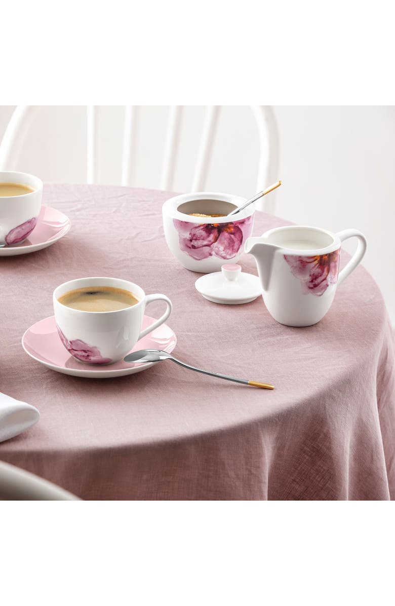 Villeroy 
Boch Rose Garden Creamer, Alternate, color, Pink