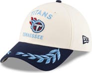 New Era Men's New Era  Cream/Navy Tennessee Titans 2025 NFL Draft 39THIRTY Flex Hat