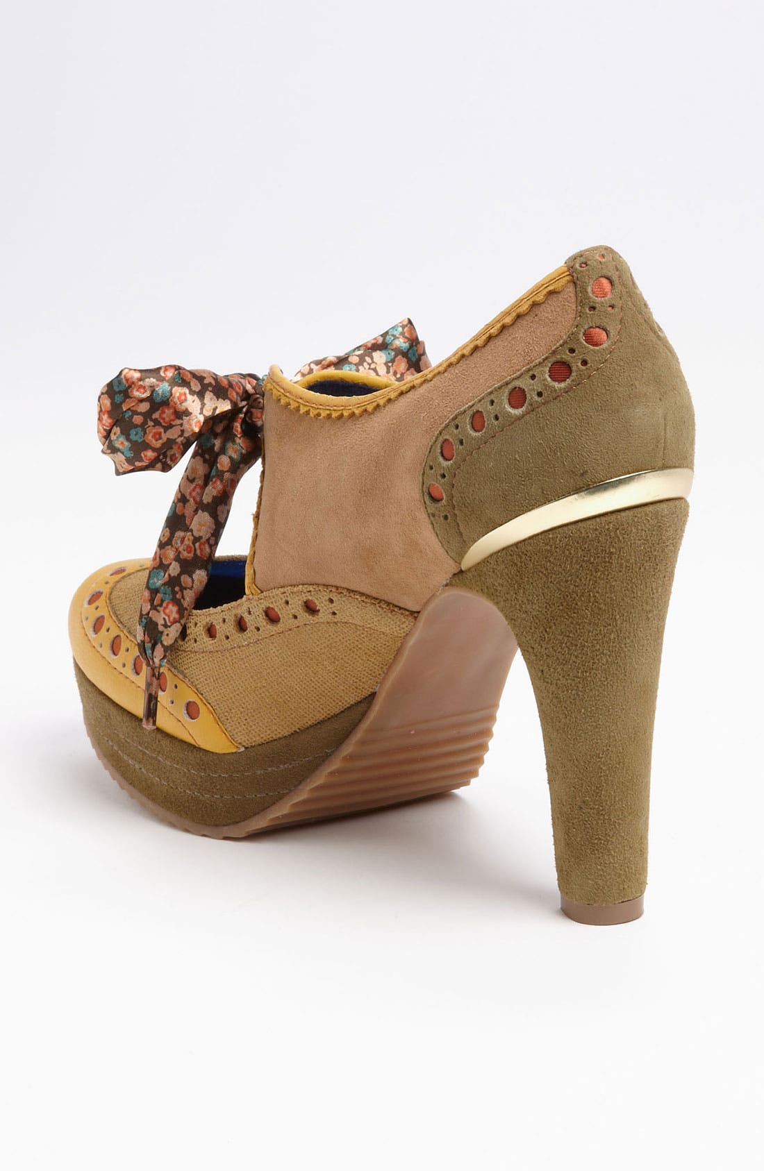 'Foolproof' Pump, Alternate, color, MUSTARD LEATHER