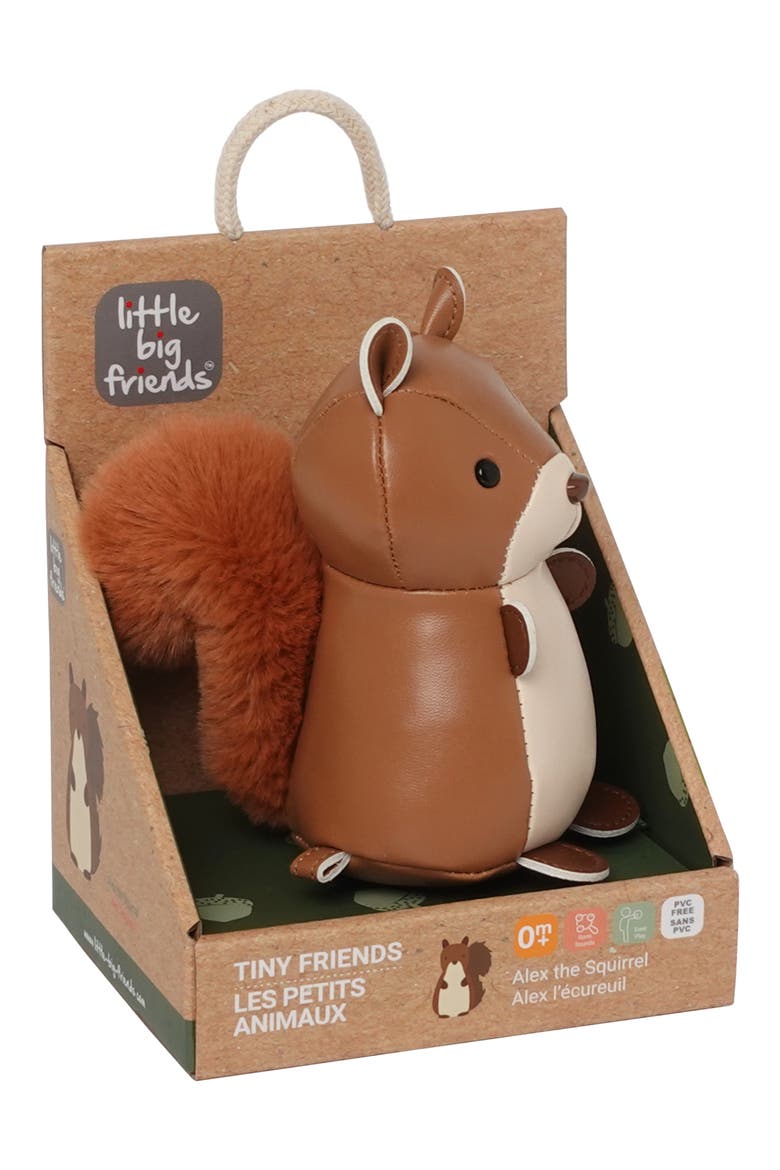 Tiny Friends Alex the Squirrel, Alternate, color, BROWN