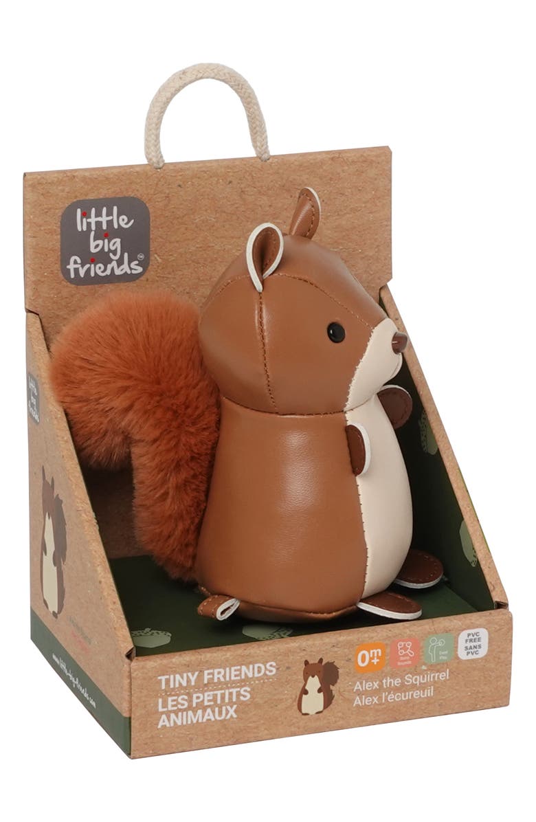 Little Big Friends Tiny Friends Alex the Squirrel, Alternate, color, Brown