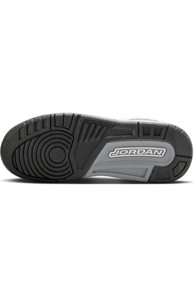 Jordan Kids' Spizike Low Sneaker, Alternate, color, White/ Cool Grey/ Anthracite