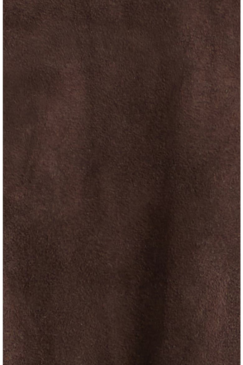 Quai Suede Jacket, Alternate, color, MOCHA