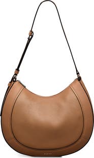 Radley Merchant Hall Large Leather Crescent Shoulder Bag