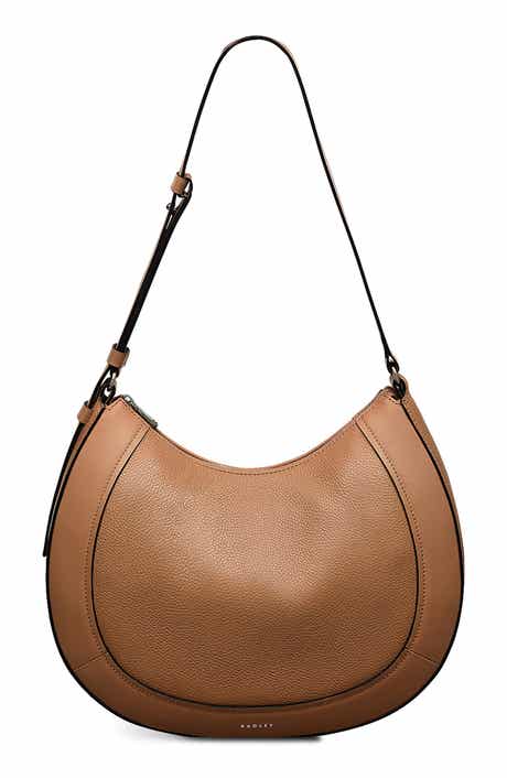 Radley Merchant Hall Large Leather Crescent Shoulder Bag