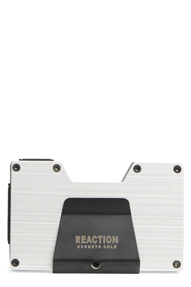 Slim Card Holder, Main, color, SILVER