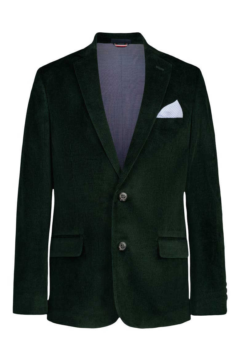 Kids' Corded Velvet Sportcoat, Main, color, PINE GROVE