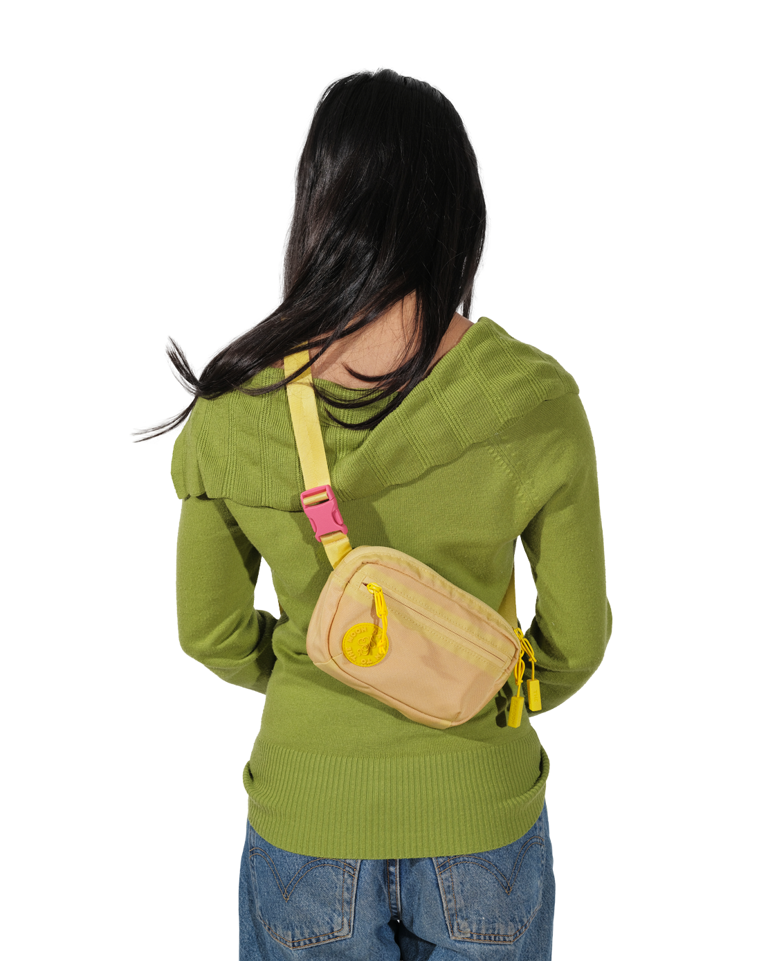 fanny pack or mini backpack Match Your Bundle and Wulf in stunning Baboon to the Moon Fannypack