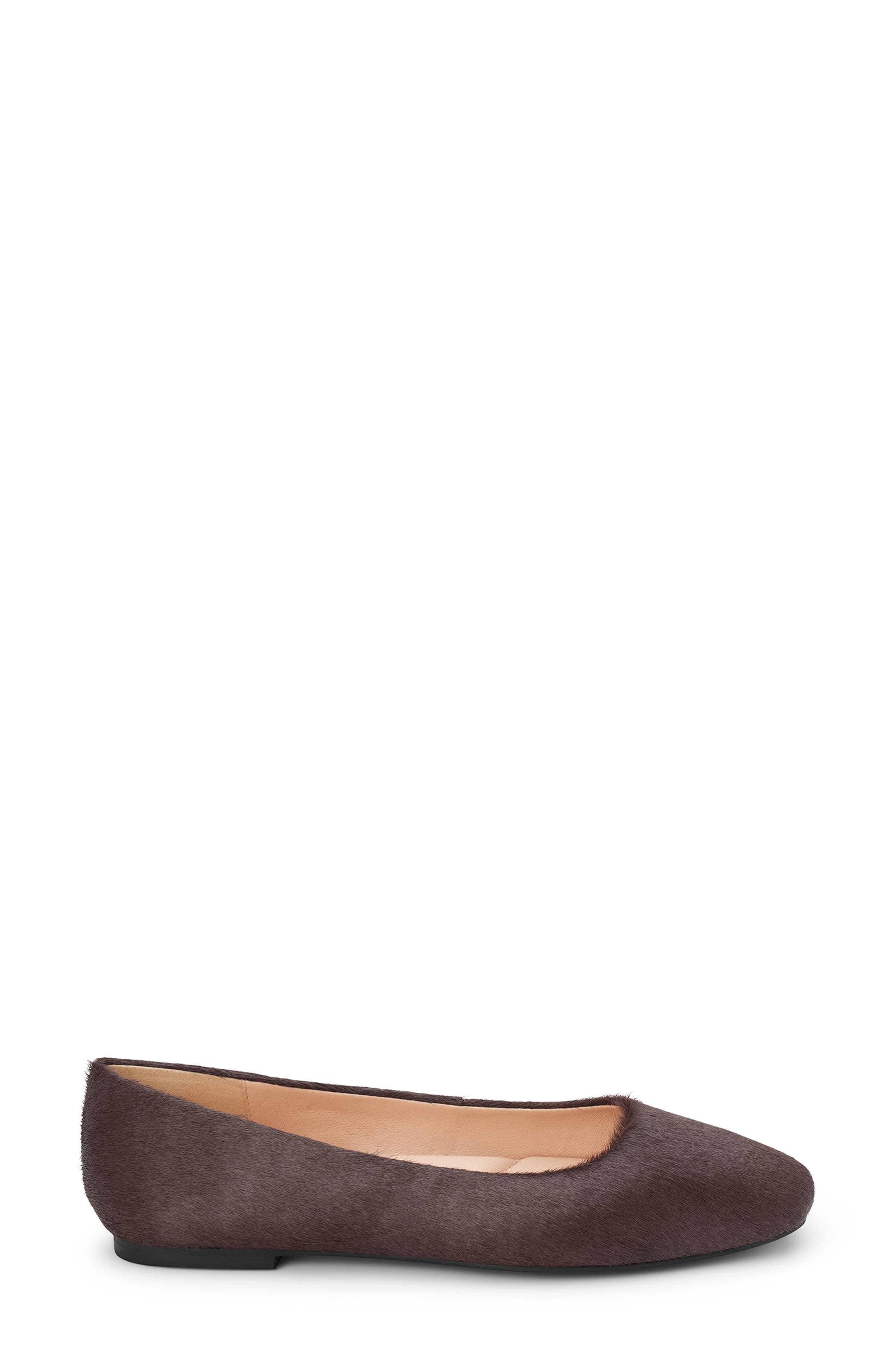 Matisse Phillip Ballet Flat, Alternate, color, Coffee Calf Hair