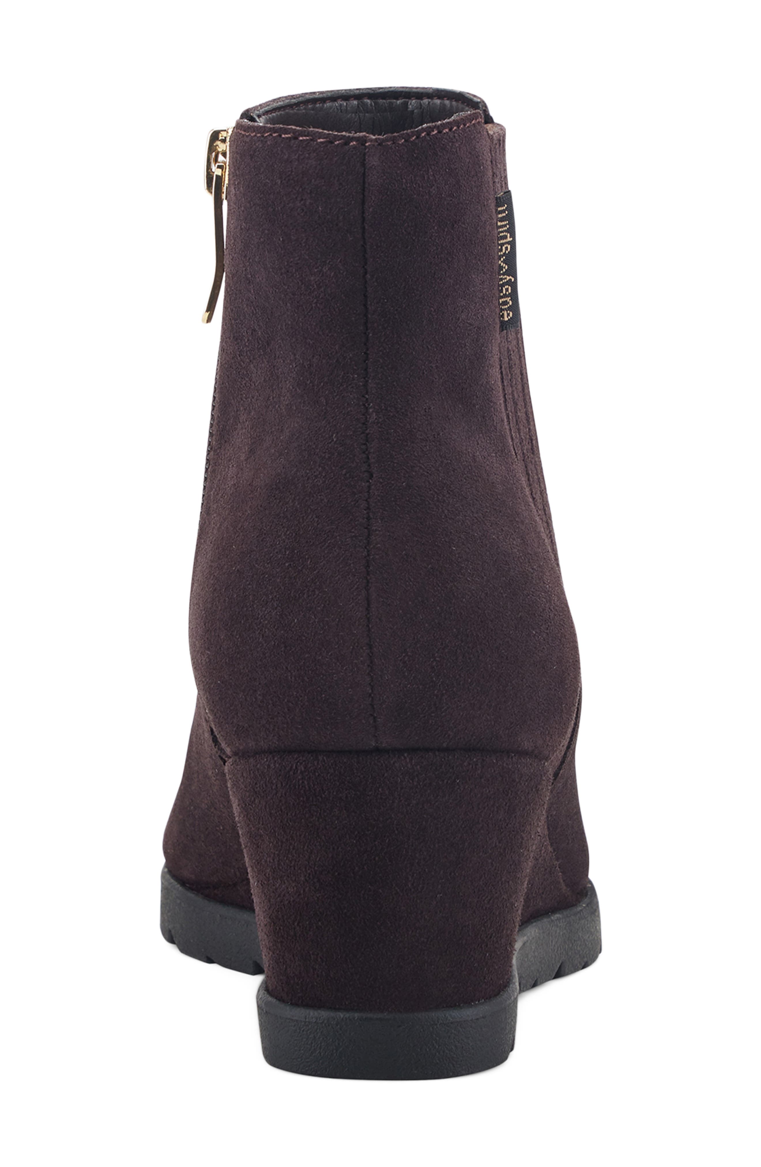 Yamaira Wedge Bootie, Alternate, color, DBR01