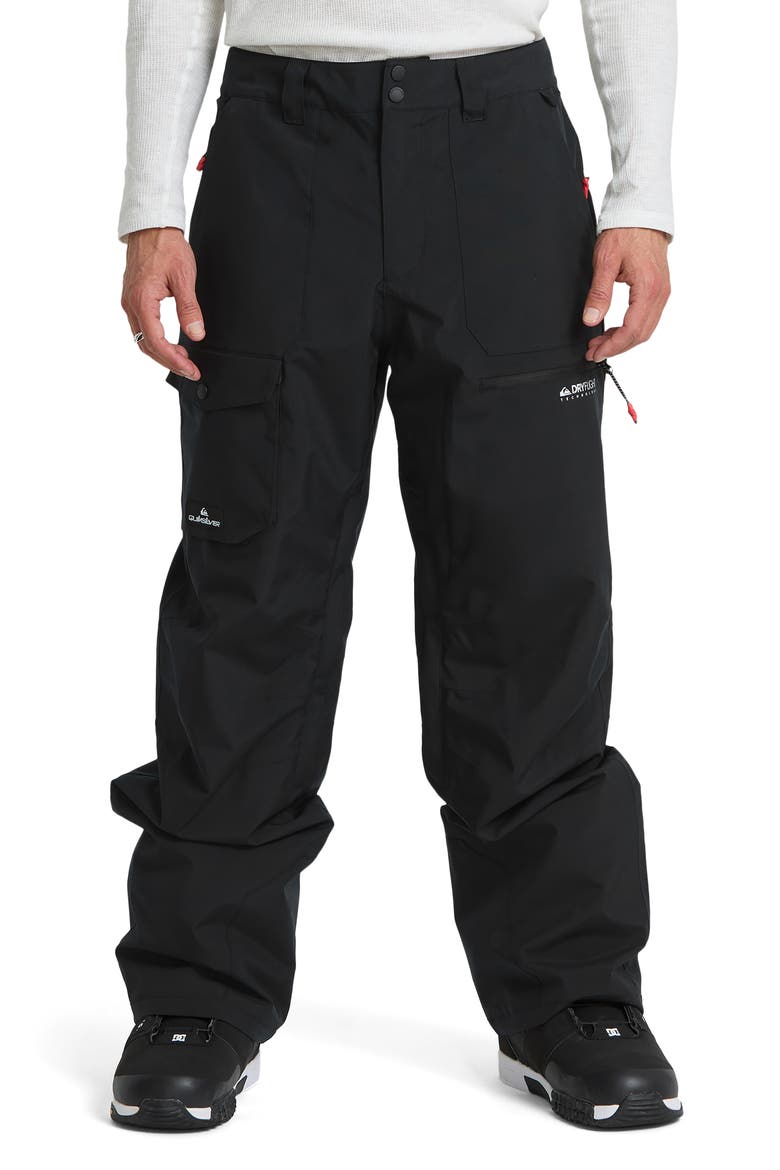 Utility Cargo Stretch 20K Waterproof Snow Pants, Main, color, ANTHRACITE
