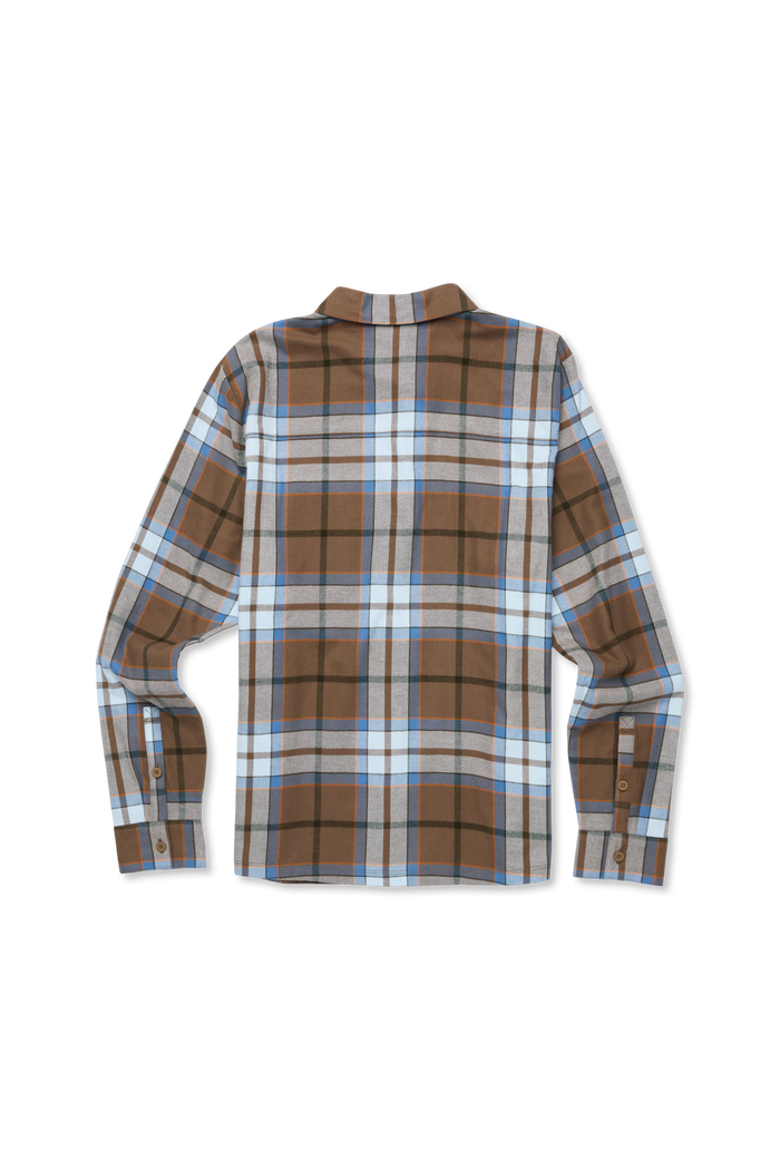 Quedo Flannel Shirt - Men's, Alternate, color, Dune Plaid