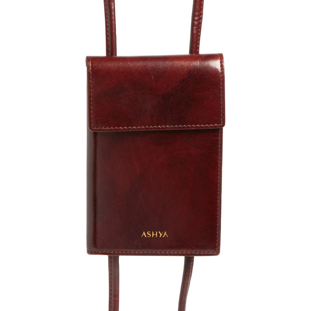 Ashya Bolo Leather Passport Pouch