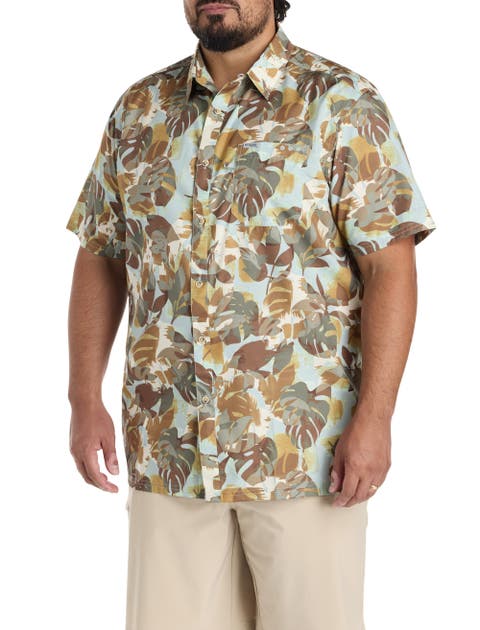Big 
Tall Slacktide Palms Sport Shirt