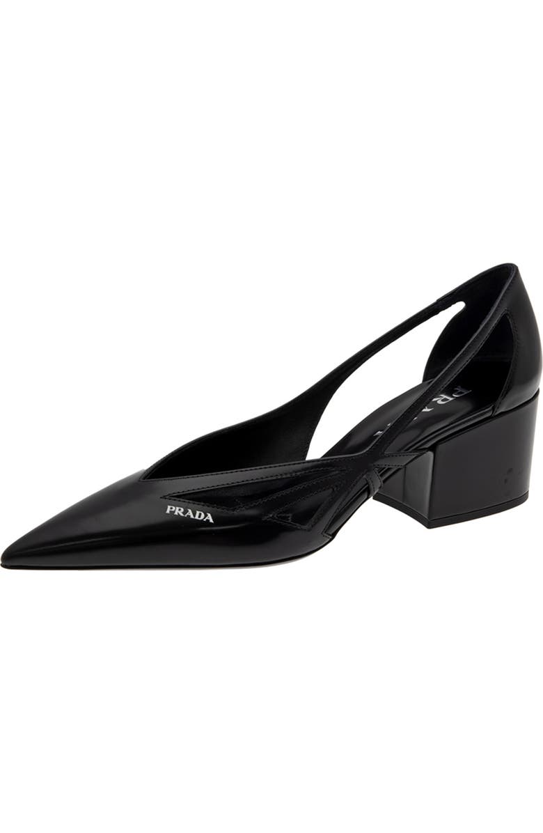 Prada Runway Pointed Toe Pump, Main, color,