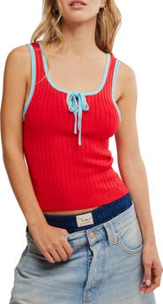 Free People ALL STAR SWEATER TANK