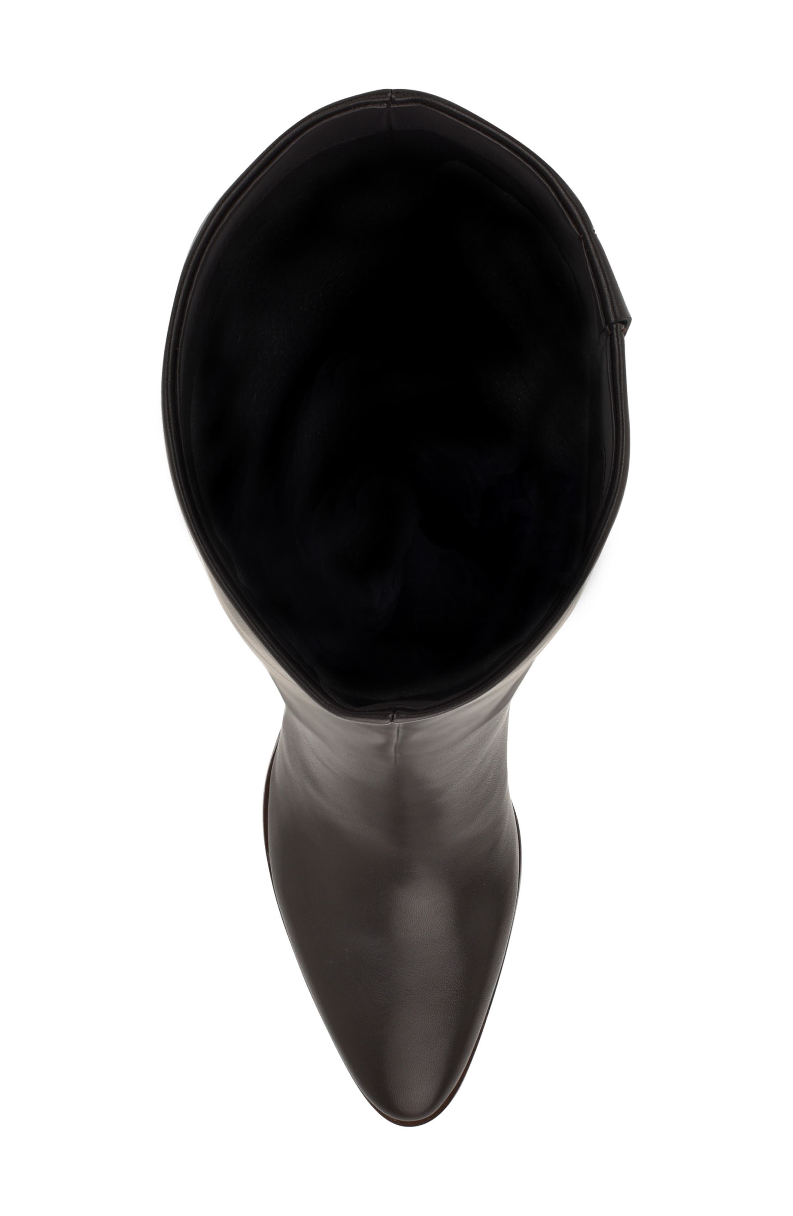 Dawna Knee High Boot, Alternate, color, DARK BROWN