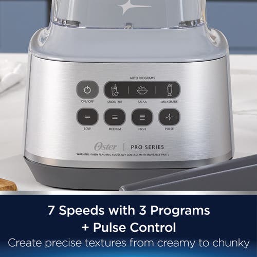 Oster Pro Series Xl 9 Cup Blender Kitchen System In Silver