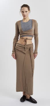 Mother of All Papper Wrap Top