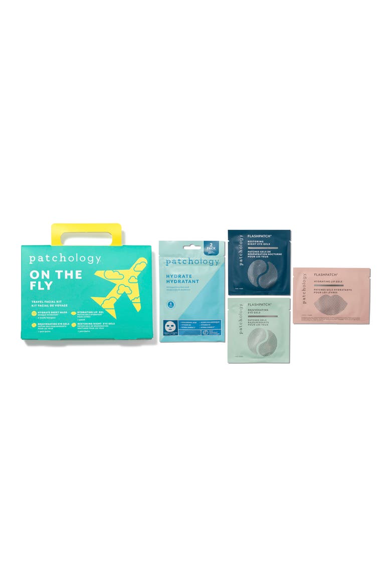 On The Fly Travel Facial Kit, Main, color, NO COLOR