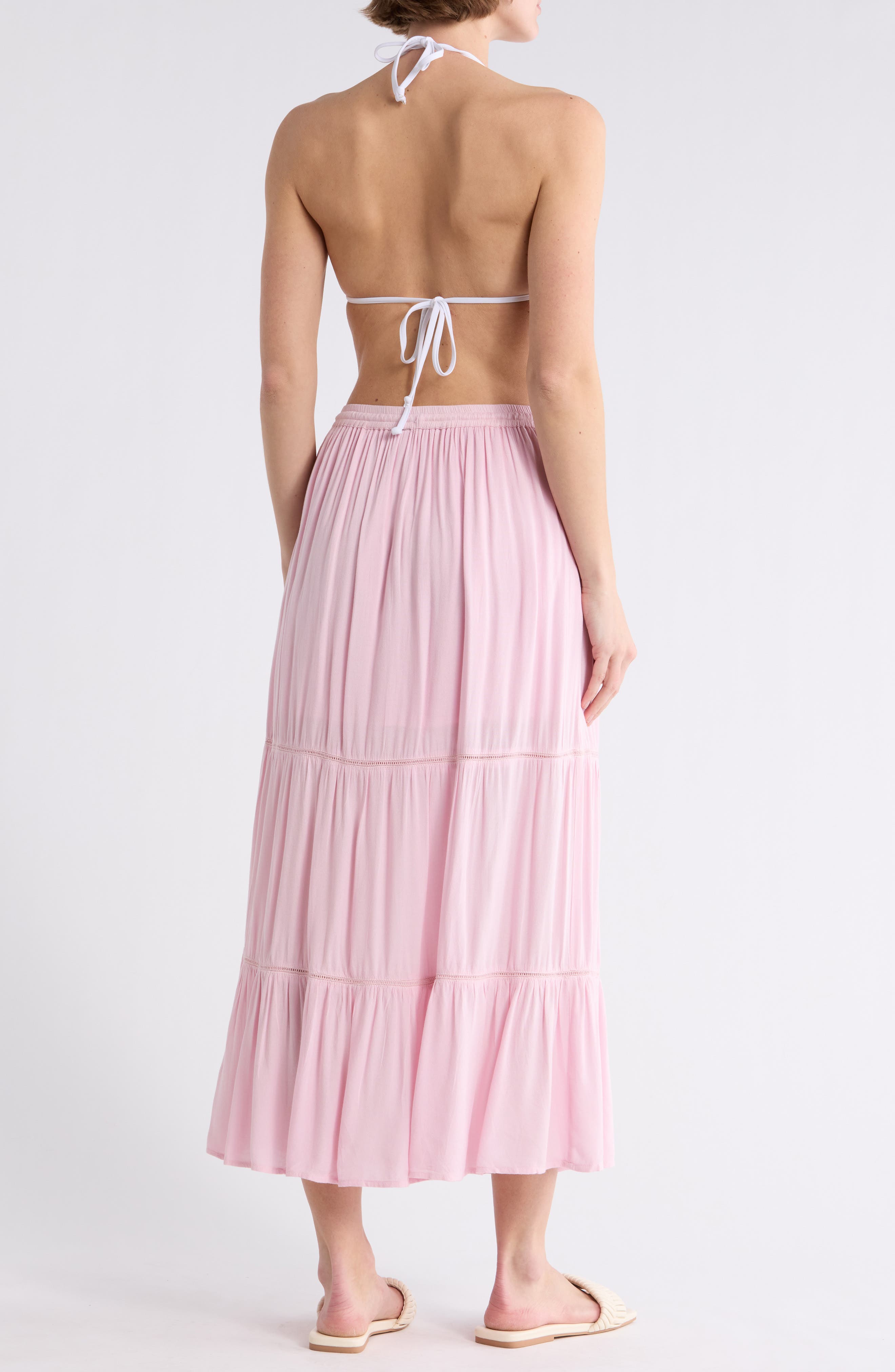 Tiered Maxi Cover-Up Skirt - image 4