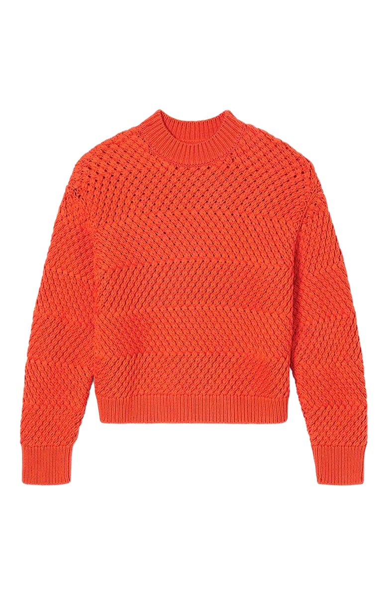 M.M.LaFleur Kiki Crewneck Sweater - Marl Knit, Alternate, color, 