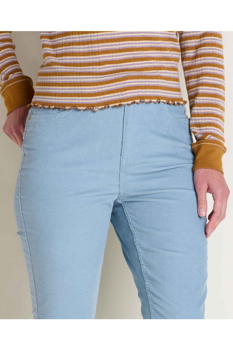 Women's Coaster Cord Slim Pant, Alternate, color, Weathered Blue