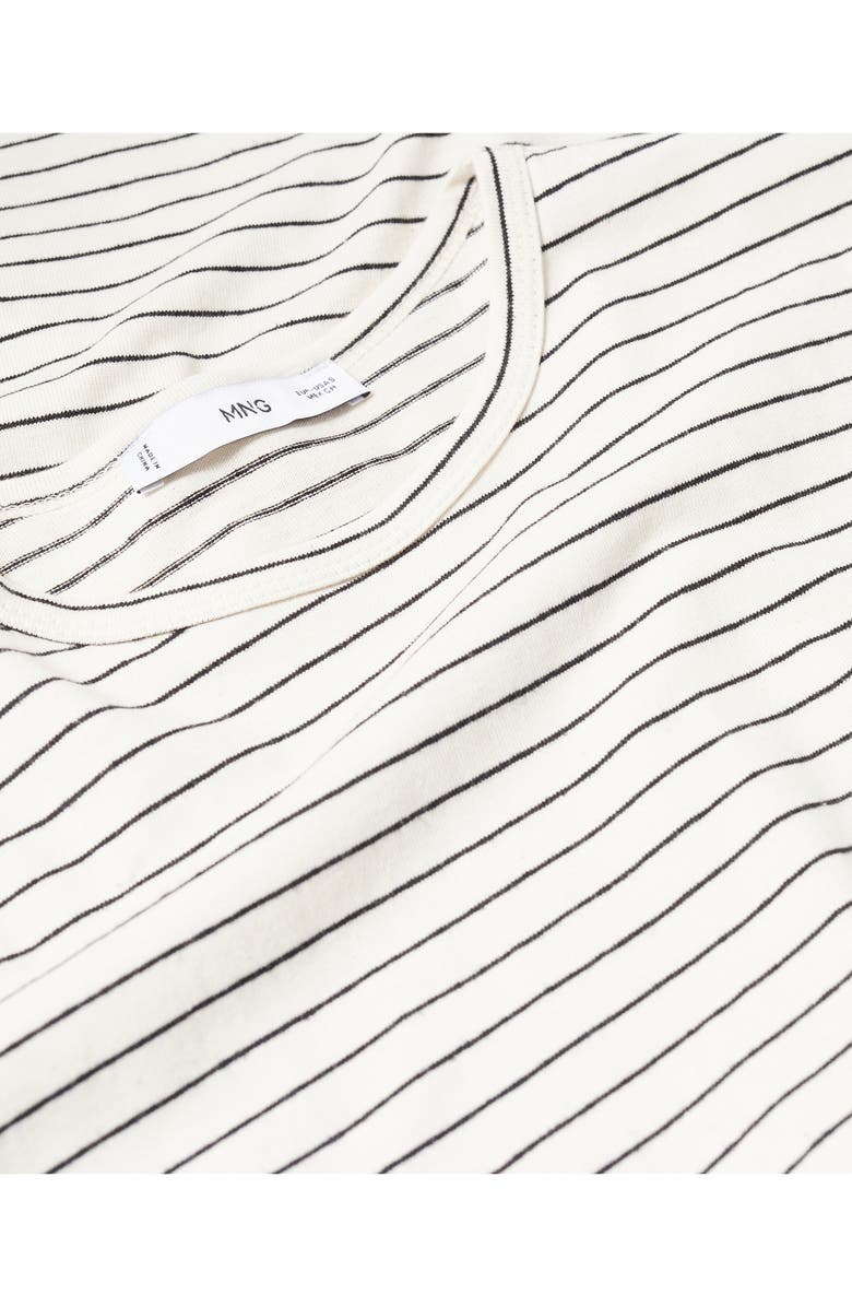 MANGO Stripe Knit Oversize Top, Alternate, color, 