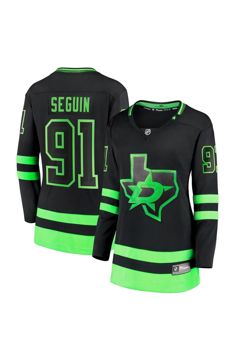FANATICS Women's Fanatics Tyler Seguin Black Dallas Stars Alternate Premier Breakaway Player Jersey, Main, color, Black