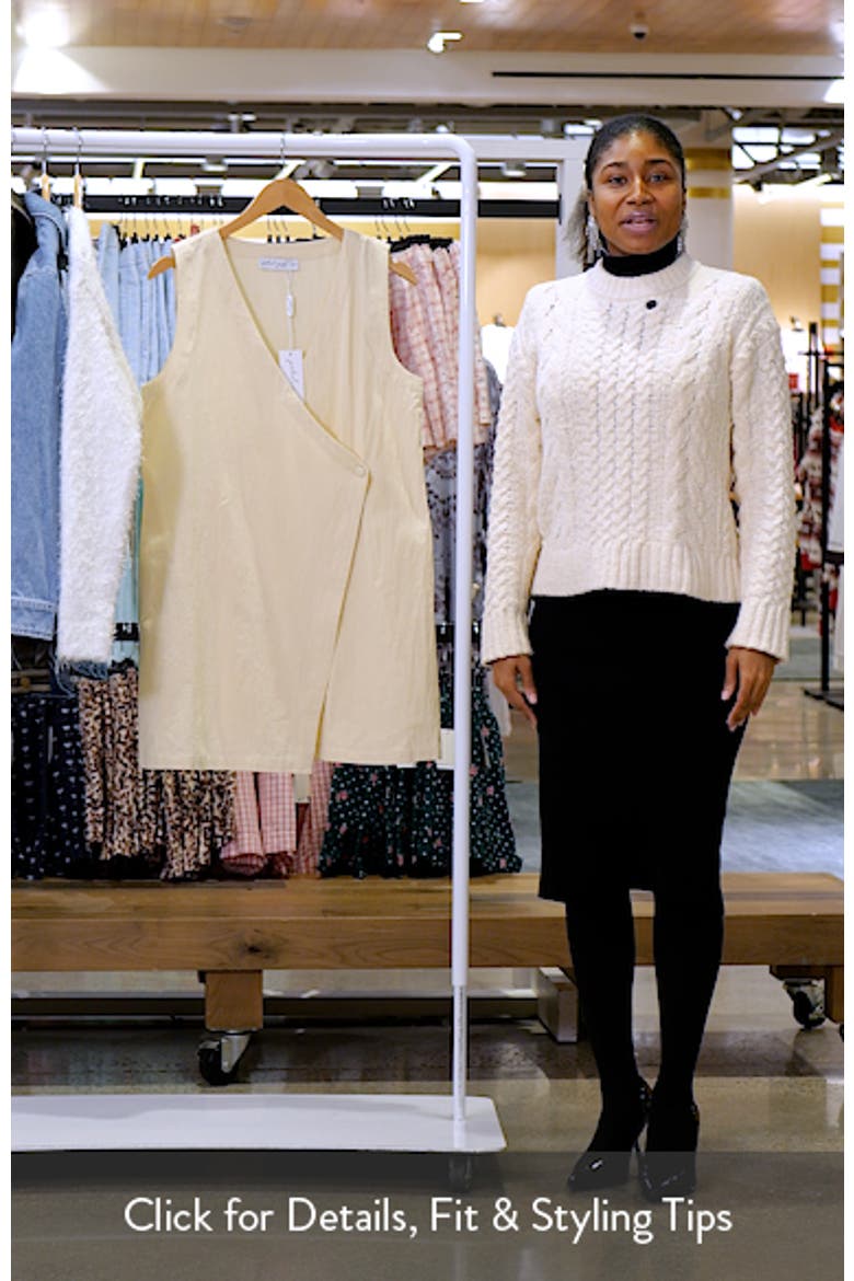 India Wrap Minidress video
