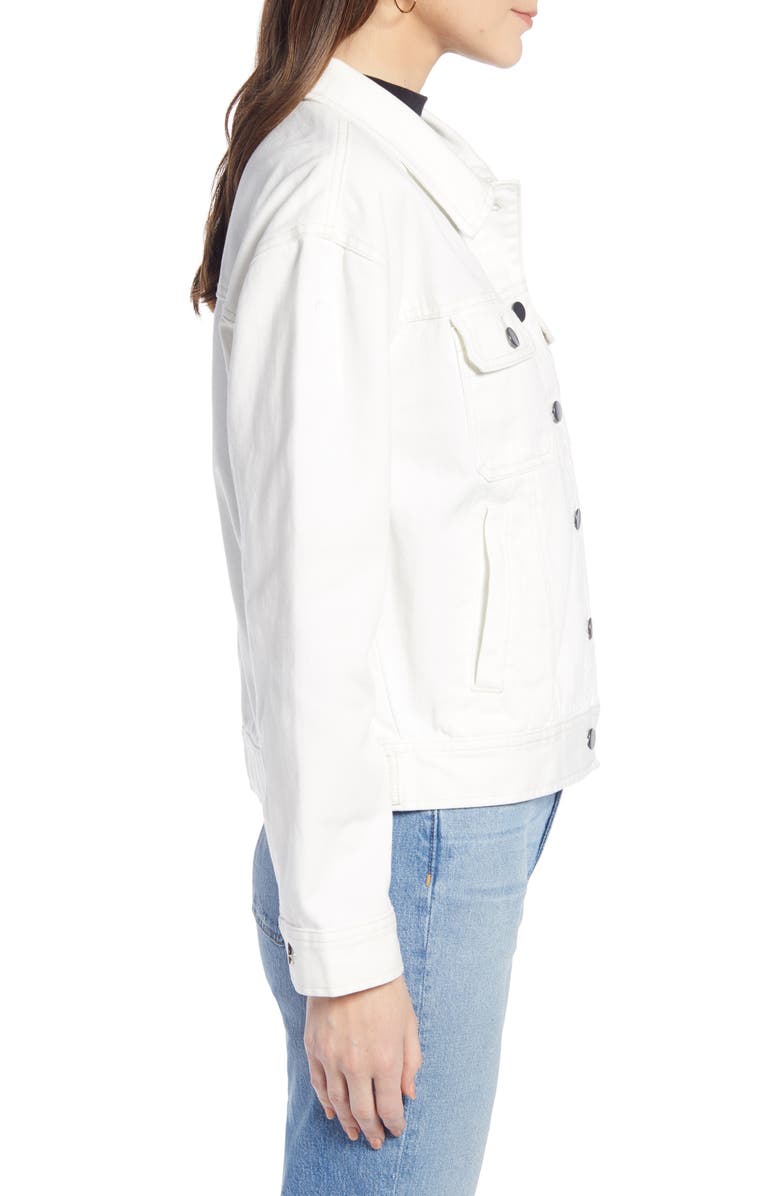 Something Navy Twill Jacket, Alternate, color, 