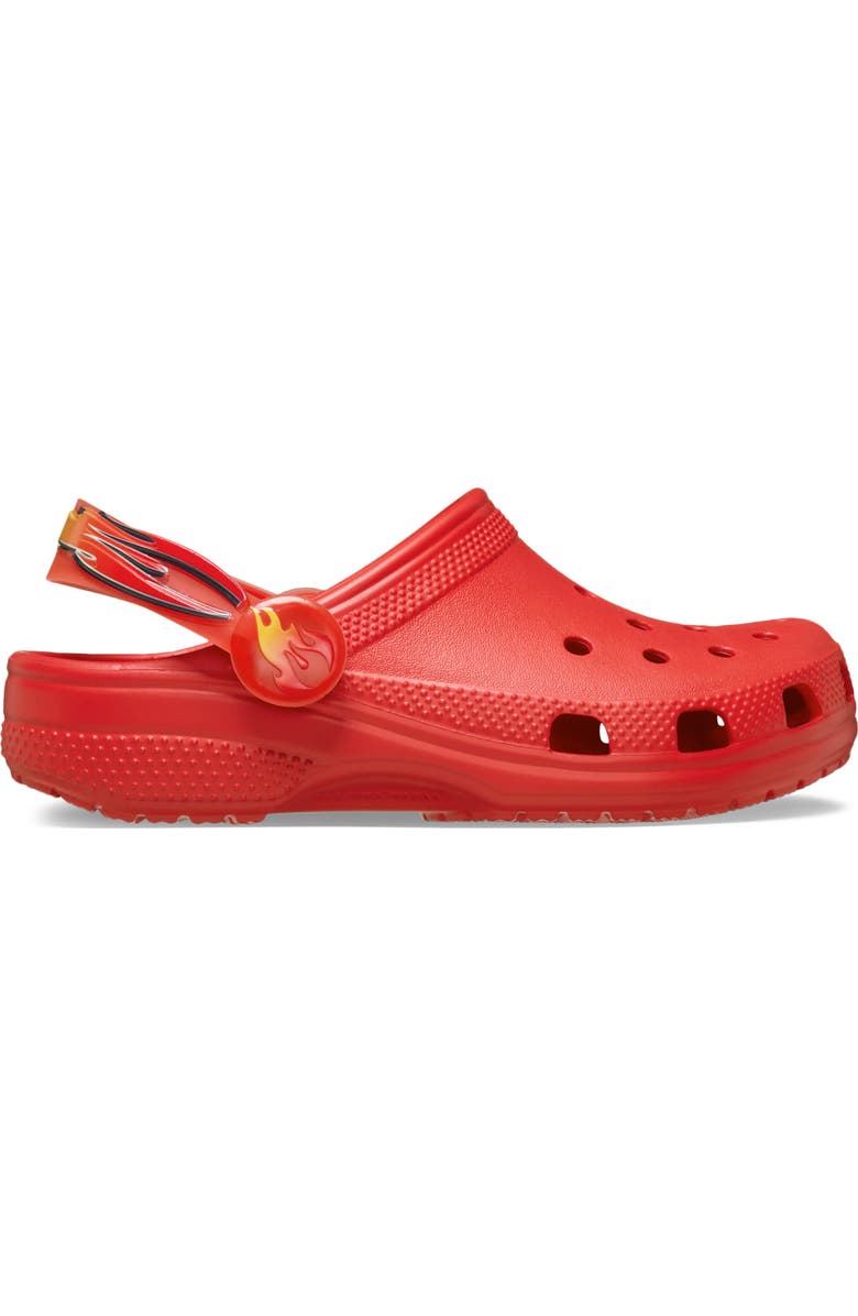 CROCS Kids' Classic Flame Lights Clog, Alternate, color, Flame