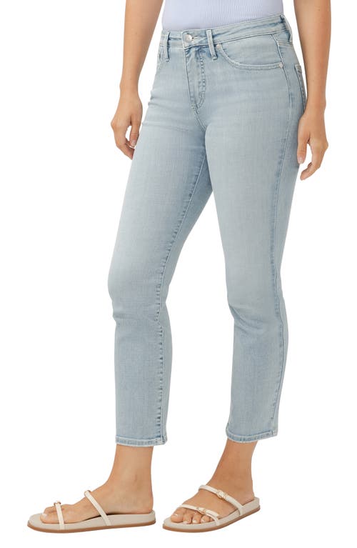 Shop Silver Jeans Co. Isbister High Waist Ankle Straight Leg Jeans In Indigo