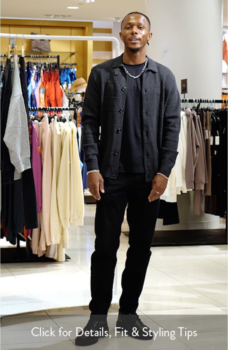 Filley Textured Cotton Cardigan, sales video thumbnail