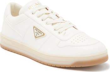 【24SS】PRADA_man / Downtown レザー スニーカー / Cream Prada Downtown Sneaker (Men) | Nordstrom