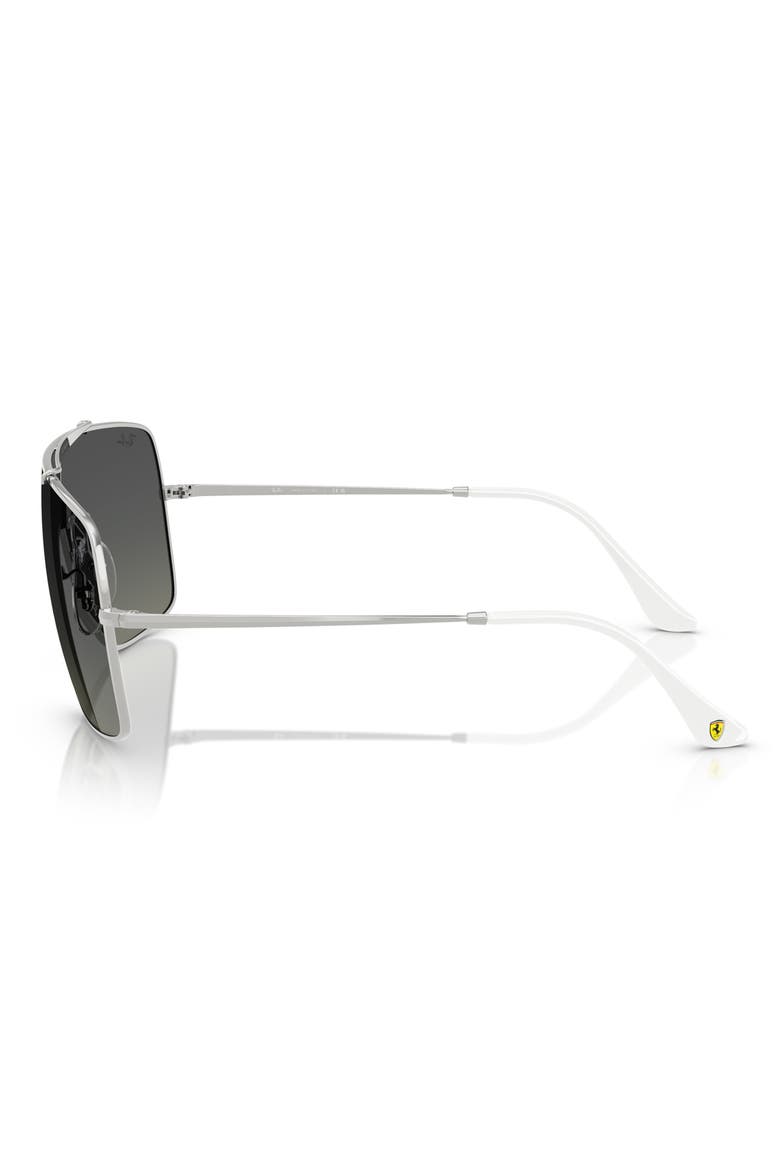 Wings 59mm Gradient Square Sunglasses, Alternate, color, SILVER