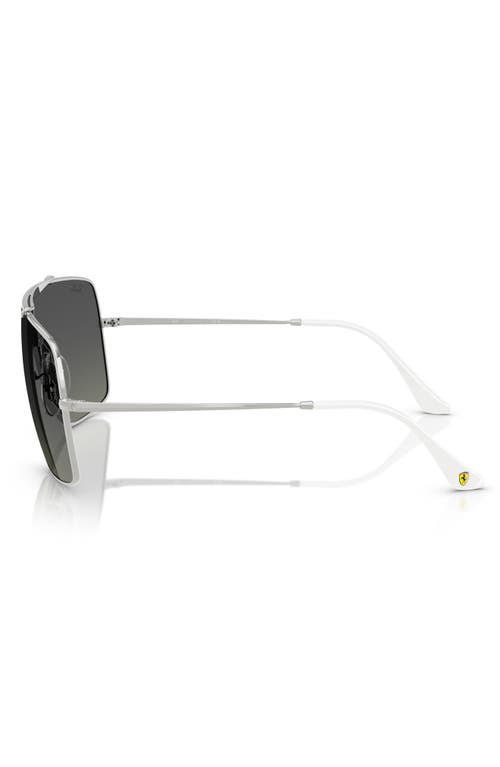 Ray Ban Ray-ban Wings 59mm Gradient Square Sunglasses In Silver