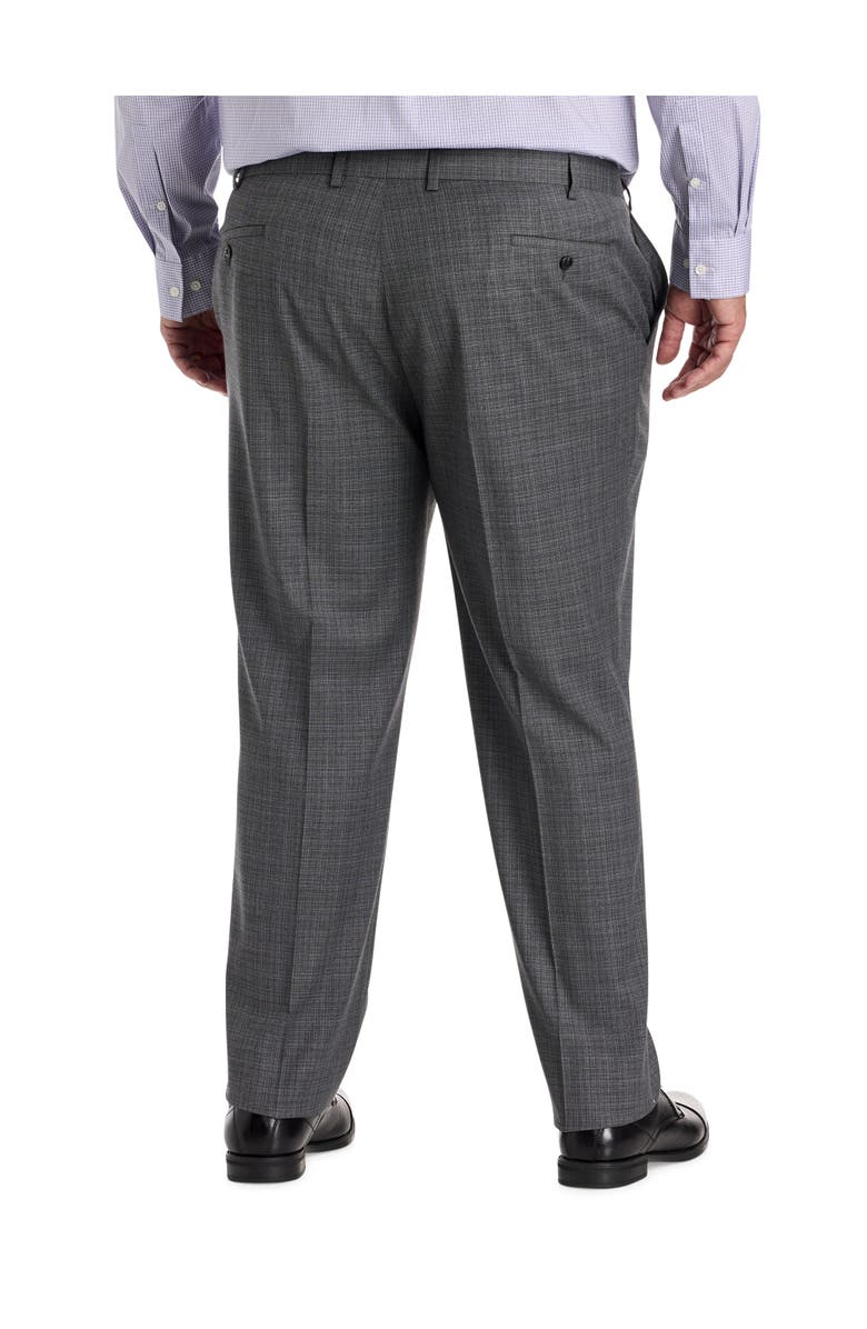 Michael Kors Big 
Tall Transitional Check Suit Pants, Alternate, color, Grey