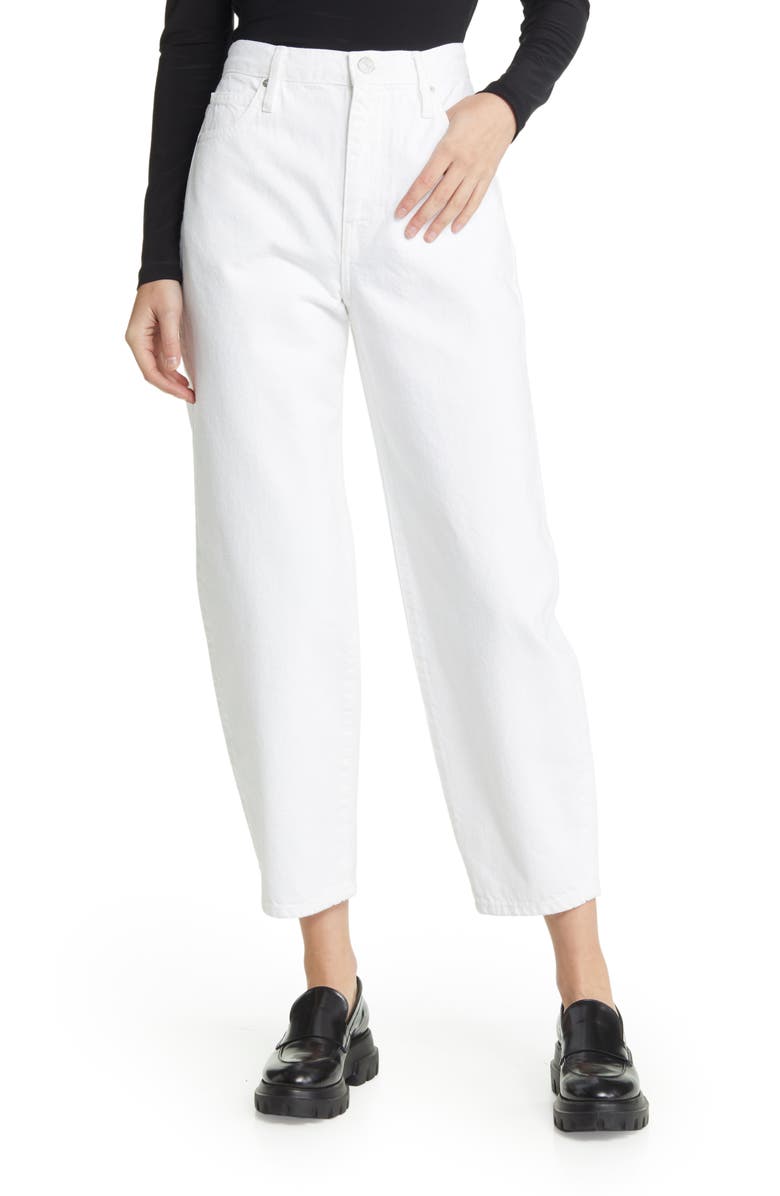 FRAME Ultra High Waist Barrel Leg Jeans, Main, color,