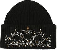 Kurt Geiger London Tiara Wool Beanie