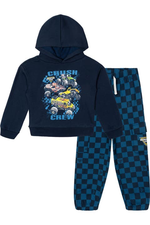 Fleece 2-Piece Hoodie and Pants Set