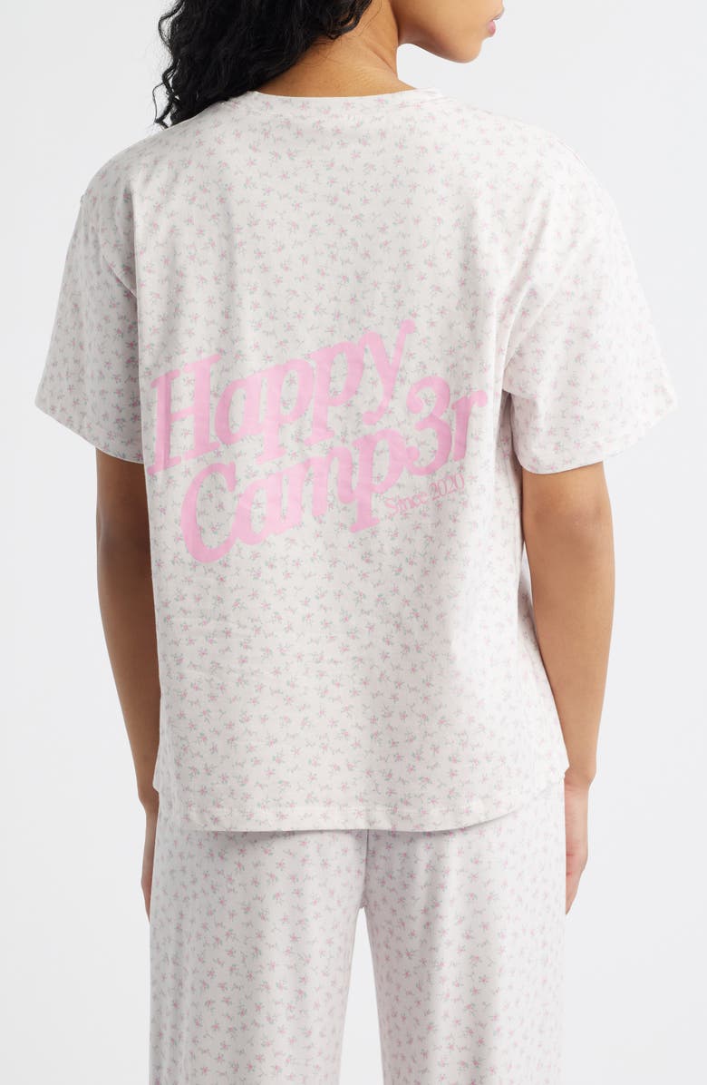 HAPPY CAMP3R Sugar Plum Graphic T-Shirt, Alternate, color, Baby Pink