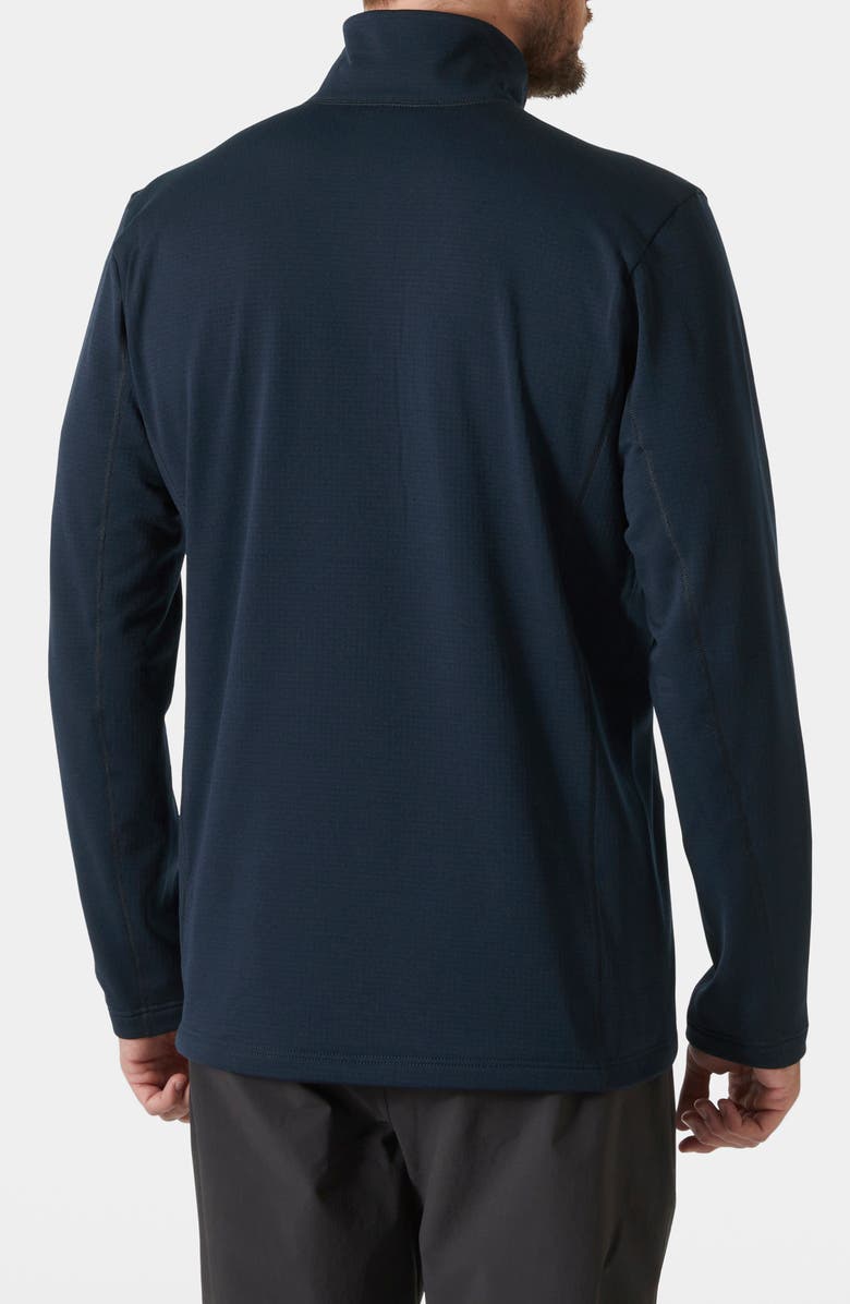 Helly Hansen Versatile Half Zip Midlayer Fleece Pullover, Alternate, color, Navy