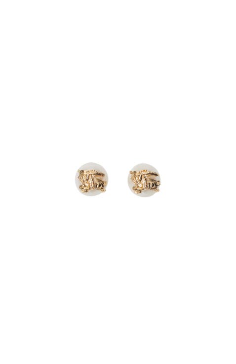 EKD Sphere Pearl Stud Earrings