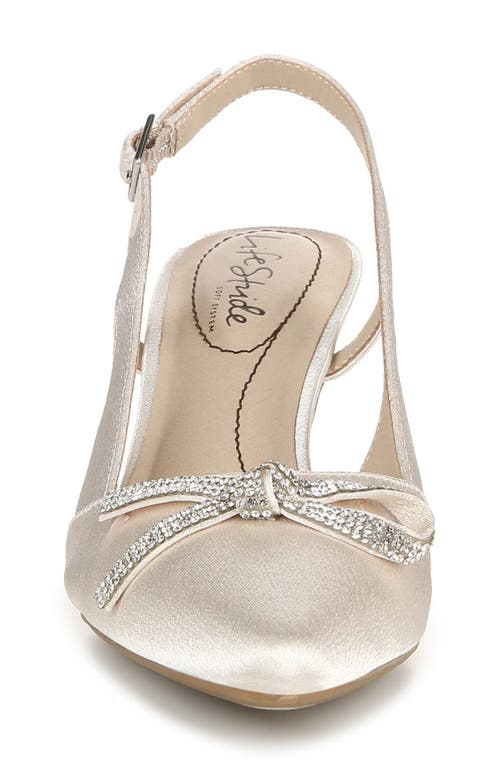 LIFESTRIDE LIFESTRIDE SOCIAL SCENE CRYSTAL SLINGBACK PUMP 